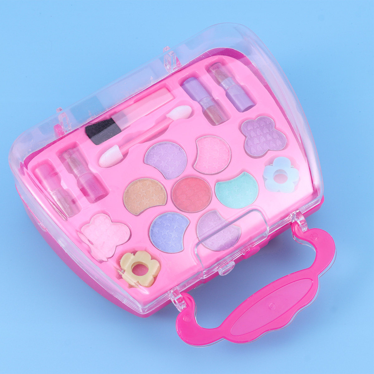 子供用メイクケース、いちごの形、女の子向け、旅行用、持ち運び - Beauty Makeup Vanity Set のレビューと価格