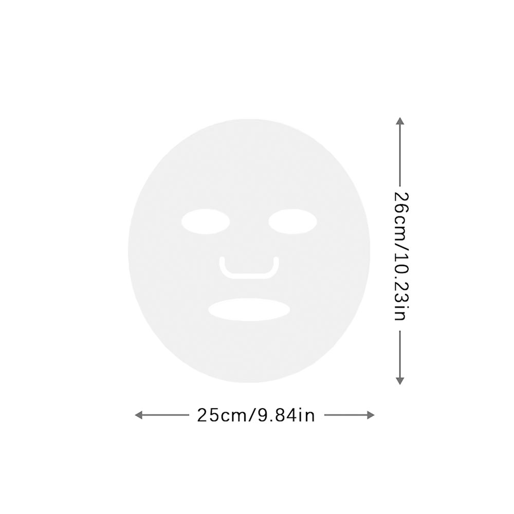 使い捨てプラスチックフィルムフルフェイスクリーナーマスクネッ - Beauty No Makeup のレビューと価格