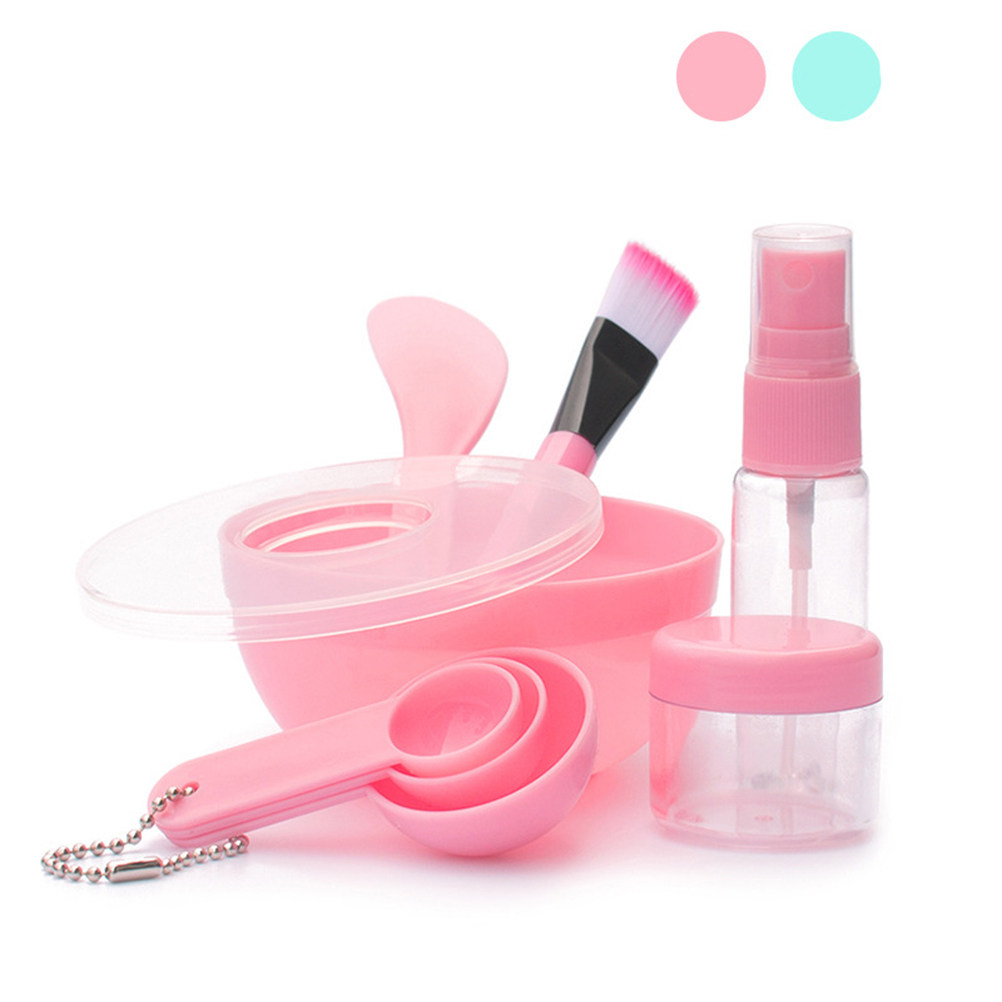 9点セット：フェイスマスク用ボウル、ブラシ、スティック、スプ - Beauty Makeup Women のレビューと価格