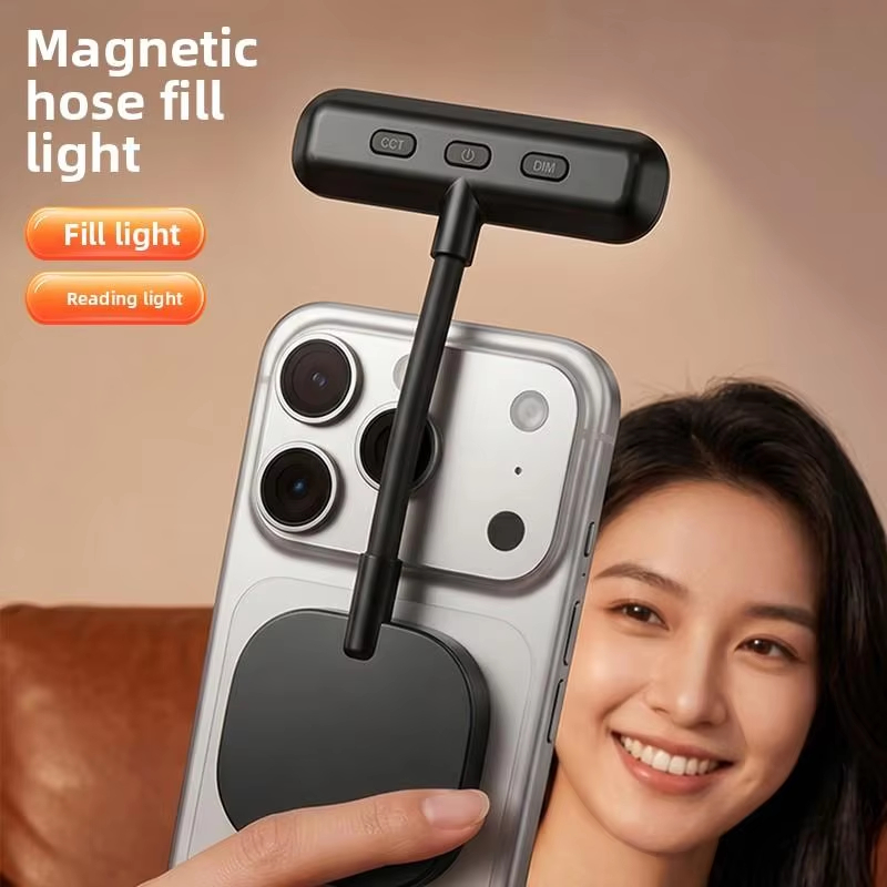 磁気式グースネックLEDフィルライト 3色温度調光可能 目に - Beauty No Makeup のレビューと価格