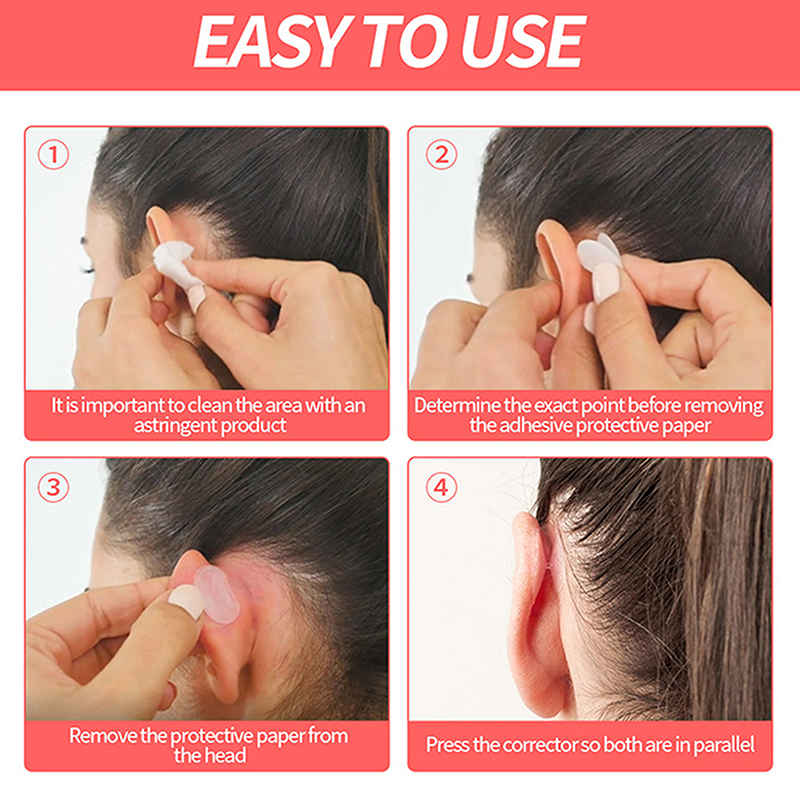 2/4/8 個目に見えない突出した耳コレクターテープ耳美的コ - Beauty Without Makeup のレビューと価格