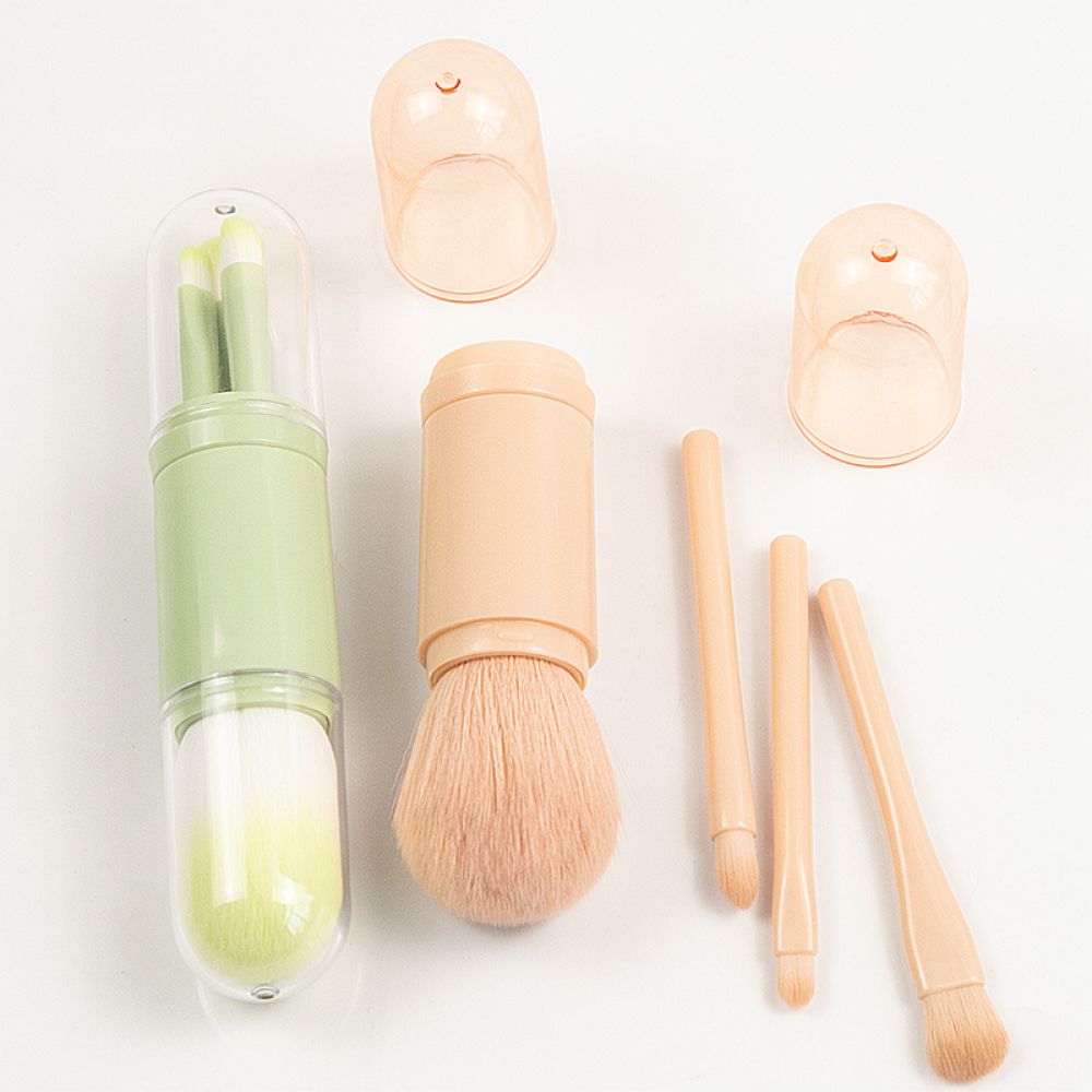 携帯用コスメティックメイクブラシセット。伸縮式で多機能。ファ - Beauty Makeup Vanity Set のレビューと価格