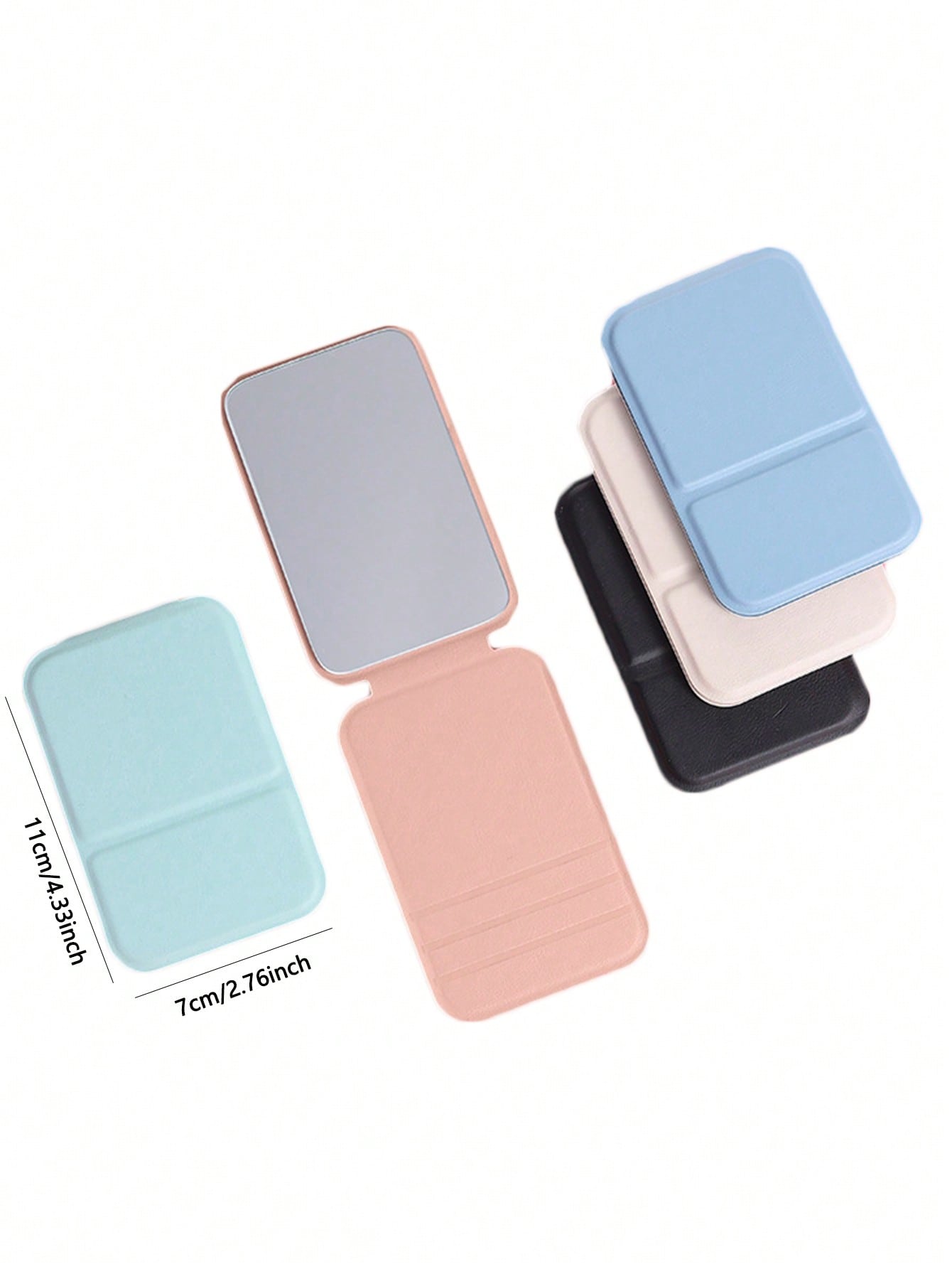 携帯用折りたたみミニメイクアップミラーセット 1/5個入り  - Beauty No Makeup のレビューと価格